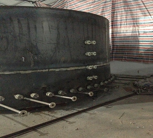 大型井式爐安裝施工圖